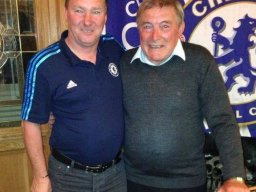 Martin with  Bobby Tambling